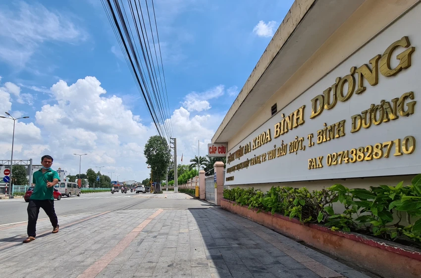 Bệnh viện Đa khoa Bình Dương hiện là bệnh viện công lớn nhất khu vực Bình Dương cũ