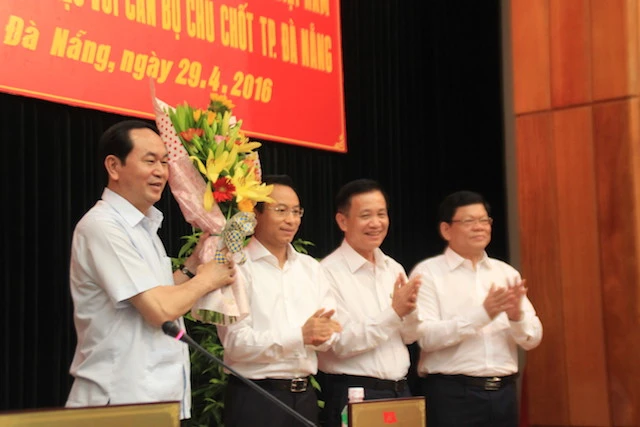 Chủ tịch nước: Làm được như Đà Nẵng, có khi Bộ Công an phải thu hẹp lại ảnh 3 Chủ tịch nước: Làm được như Đà Nẵng, có khi Bộ Công an phải thu hẹp lại ảnh 3