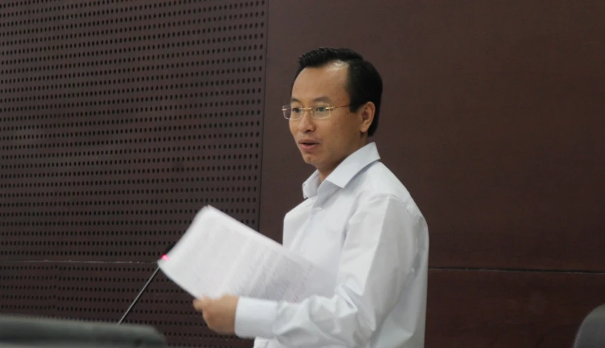 Bí thư Đà Nẵng Nguyễn Xuân Anh cho biết sẽ "trảm" Chủ tịch các quận huyện để xảy ra xây dựng trái phép. Ảnh: LÊ PHI.