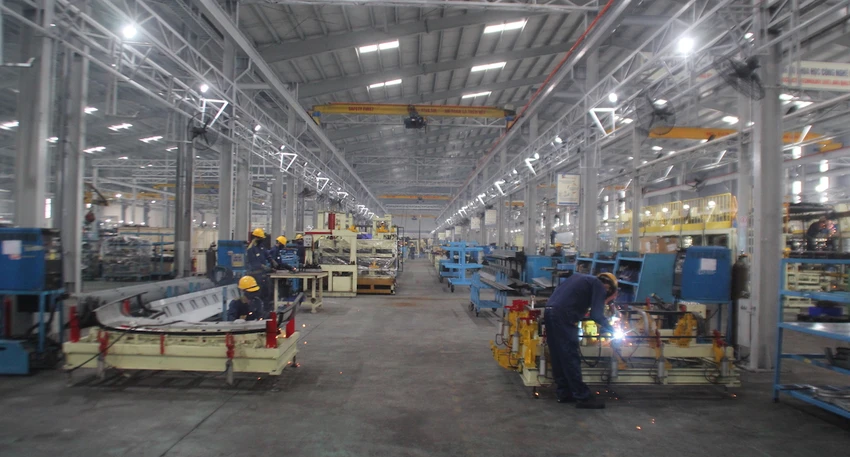 THACO khôi phục sản xuất 5 ngày sau vụ cháy ảnh 3 THACO khôi phục sản xuất 5 ngày sau vụ cháy ảnh 3