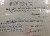 Đề xuất buộc thôi việc cán bộ giả chữ ký chủ tịch
