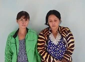 Chở con và em gái đi trộm cắp tài sản