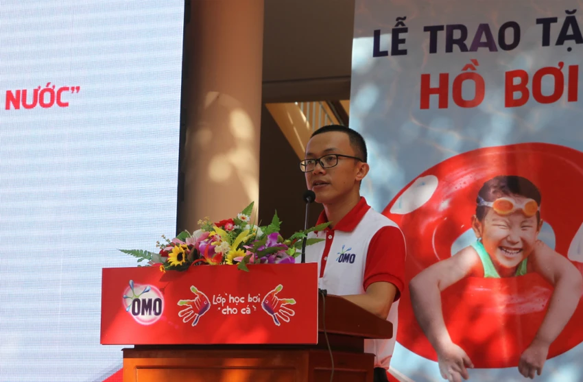 Tặng hồ bơi đầu tiên cho hành trình chống đuối nước quốc gia ảnh 2 Tặng hồ bơi đầu tiên cho hành trình chống đuối nước quốc gia ảnh 2