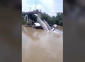 Video: Hiện trường vụ sập cầu tại Đồng Tháp