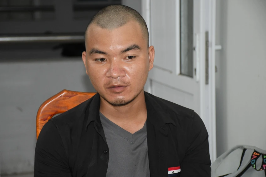 Nghi can Hoàng Văn Thê. Ảnh: ĐN Nghi can Hoàng Văn Thê. Ảnh: ĐN