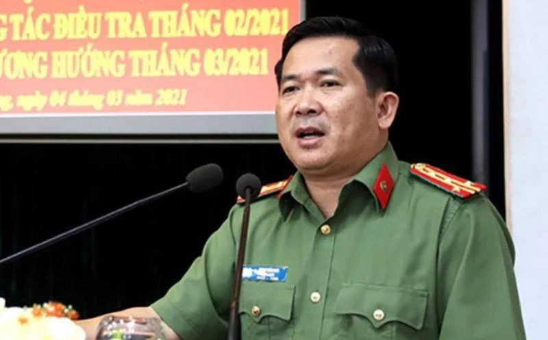 Đại tá Đinh Văn Nơi được điều động đến nhận công tác và giữ chức vụ Giám đốc Công an tỉnh Quảng Ninh. Ảnh: HD