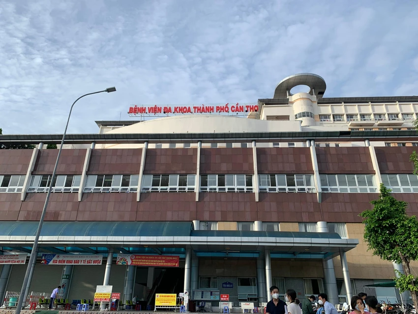 Bệnh viện Đa khoa TP Cần Thơ. Ảnh: HD Bệnh viện Đa khoa TP Cần Thơ. Ảnh: HD