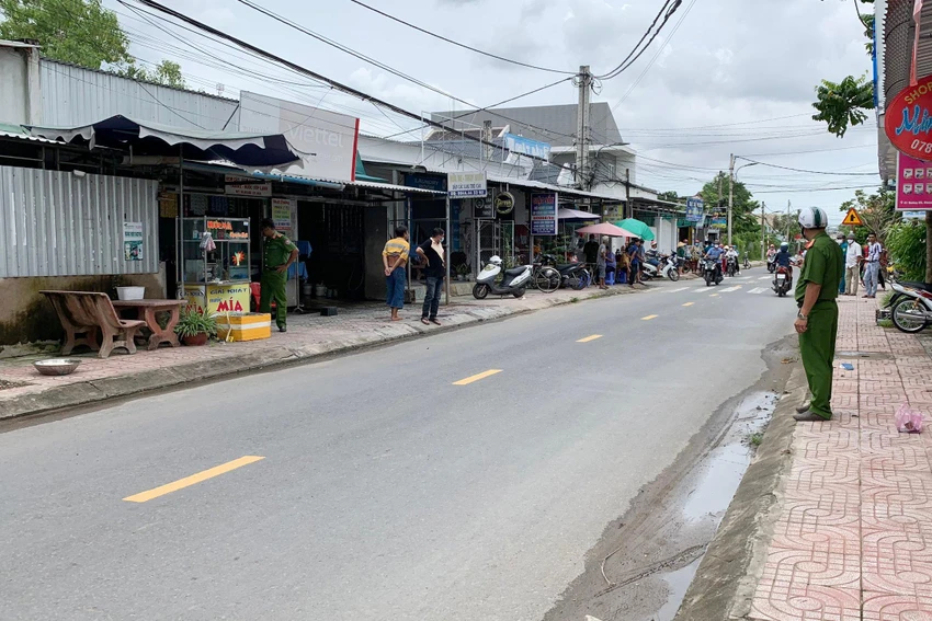 Nơi xảy ra hỗn chiến khiến 1 người tử vong. Ảnh: HG Nơi xảy ra hỗn chiến khiến 1 người tử vong. Ảnh: HG