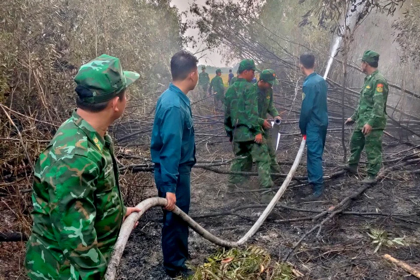 cháy rừng an giang