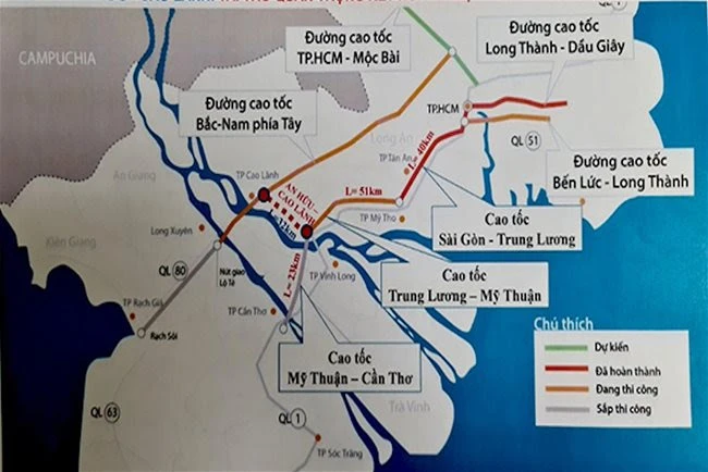 cao tốc Cao Lãnh - An Hữu