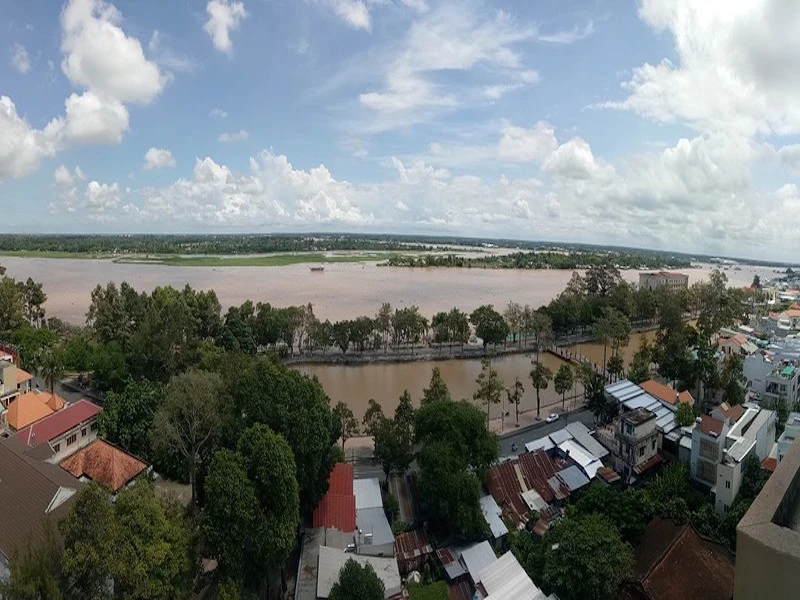 Một góc TP Long Xuyên, tỉnh An Giang