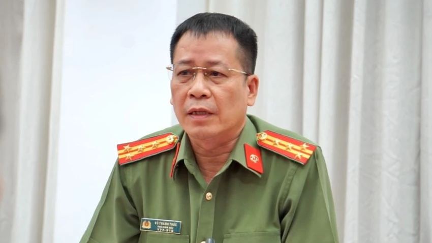 Đại tá Vũ Thành Thức, Phó giám đốc Công an TP Cần Thơ. Ảnh: HD Đại tá Vũ Thành Thức, Phó giám đốc Công an TP Cần Thơ. Ảnh: HD