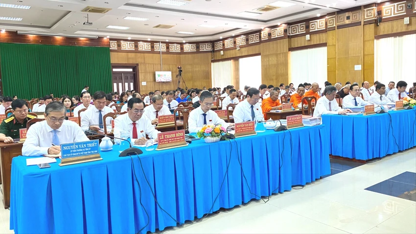 Ông Kim Ngọc Thái, Phó bí thư Tỉnh ủy, Chủ tịch HĐND tỉnh Trà Vinh có phiếu tín nhiệm cao cao nhất là 45/47 phiếu, chiếm 95,74%.