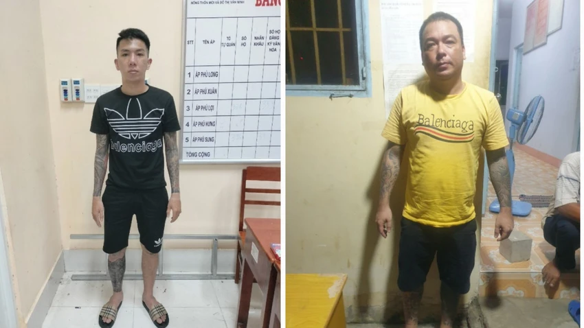 Võ Hoàng Lâm và Bùi Quang Trung bị khởi tố tội bắt người trái pháp luật
