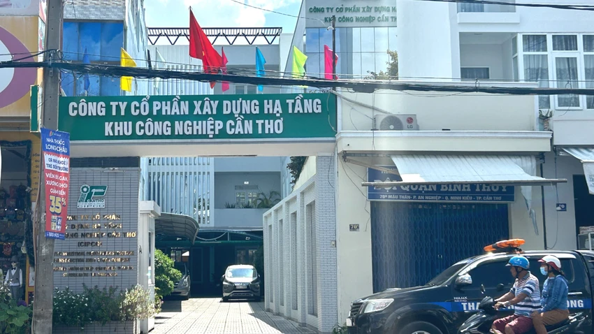 công ty cipco chủ tịch HĐQT công ty CP Xây dựng hạ tầng Khu công nghiệp Cần Thơ