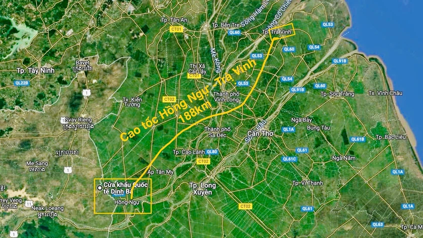 Cao tốc Dinh Bà – Cao Lãnh