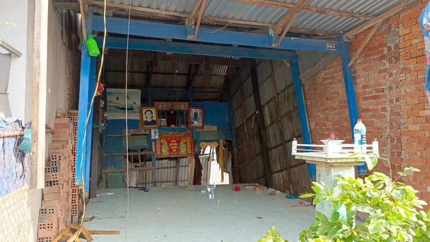 sạt lở bờ sông ông chưởng an giang
