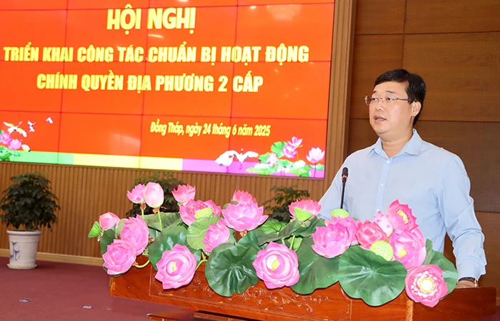chính quyền địa phương 2 cấp,đồng tháp