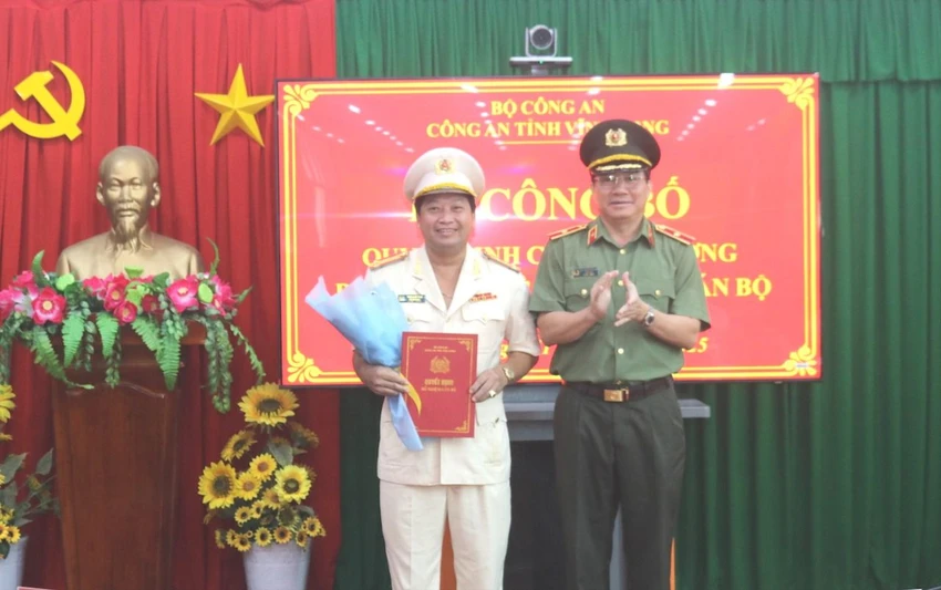 Đại tá Trần Quốc Phục, Phó Giám đốc Công an tỉnh được bổ nhiệm giữ chức Thủ trưởng Cơ quan An ninh điều tra