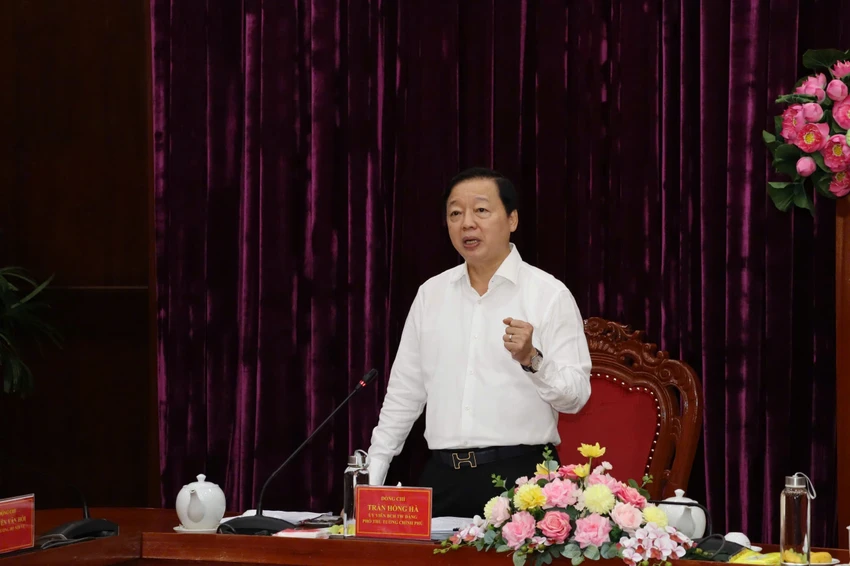 Phó Thủ tướng Trần Hồng Hà