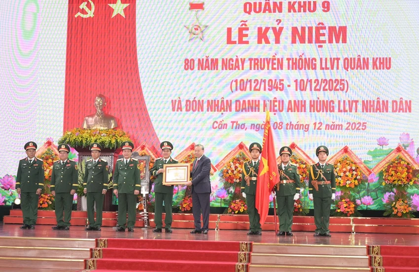 tổng bí thư tô lâm,quân khu 9