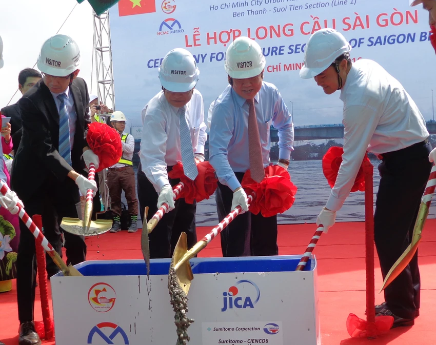 Cầu metro Sài Gòn hành trình đến hợp long ảnh 1 Cầu metro Sài Gòn hành trình đến hợp long ảnh 1
