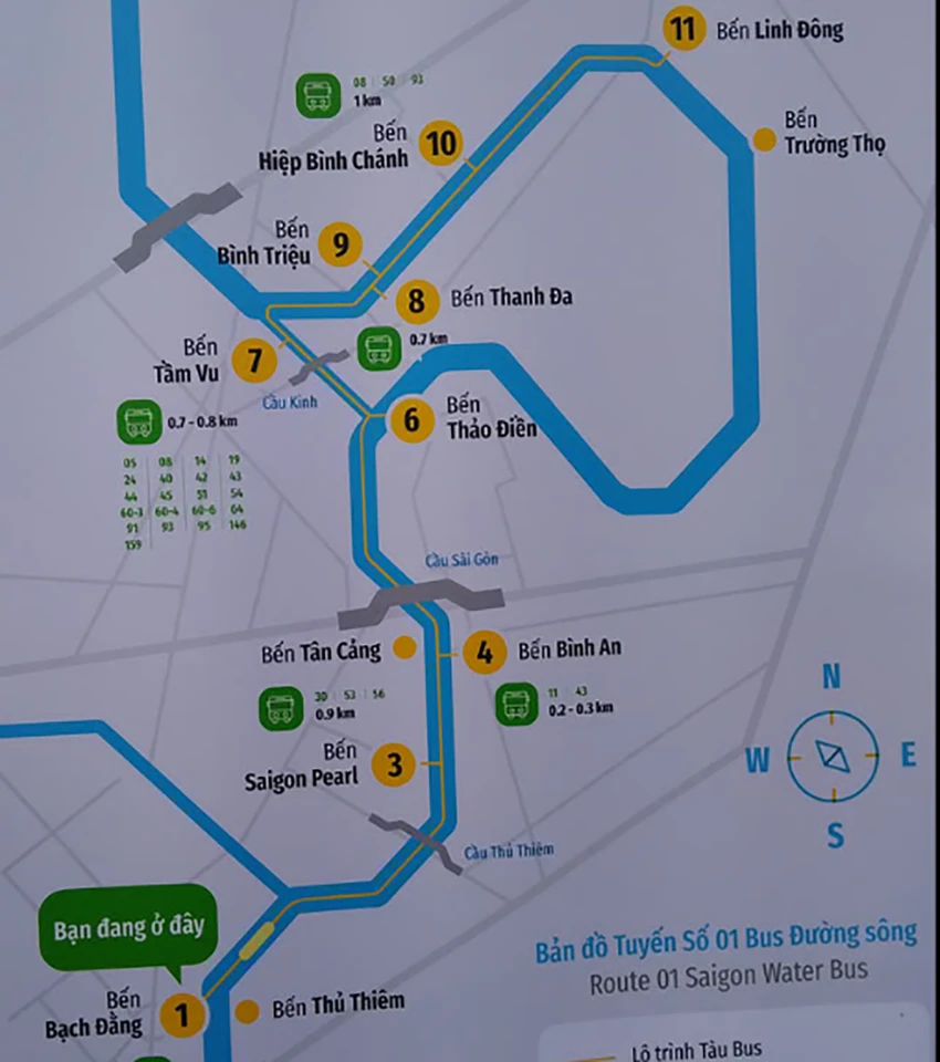 Buýt sông: Không trợ giá, không khách cũng chạy ảnh 2 Buýt sông: Không trợ giá, không khách cũng chạy ảnh 2