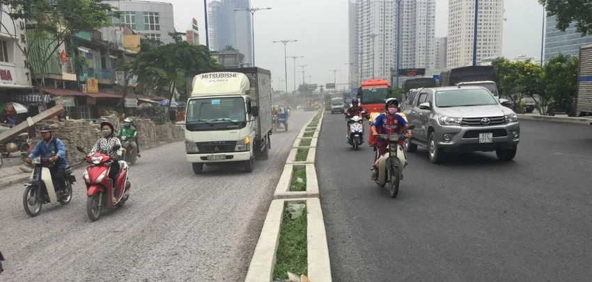 Hoàn thiện nâng cấp đường Võ Văn Kiệt đón Tết Tây ảnh 4 Hoàn thiện nâng cấp đường Võ Văn Kiệt đón Tết Tây ảnh 4