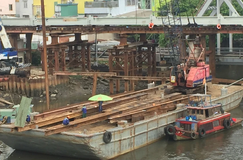 30-4 hoàn thành xây dựng cầu đường sắt Bình Lợi mới ảnh 3 30-4 hoàn thành xây dựng cầu đường sắt Bình Lợi mới ảnh 3