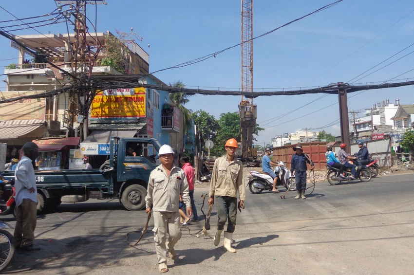 30-4 hoàn thành xây dựng cầu đường sắt Bình Lợi mới ảnh 8 30-4 hoàn thành xây dựng cầu đường sắt Bình Lợi mới ảnh 8