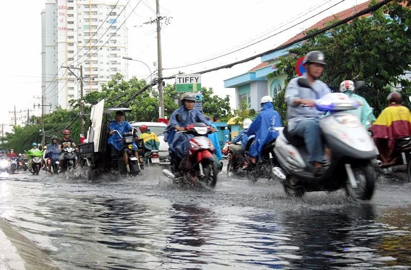 Công trình này sau khi được đầu tư hoàn thành sẽ phát huy hiệu quả phòng, triều cường, ngập úng,