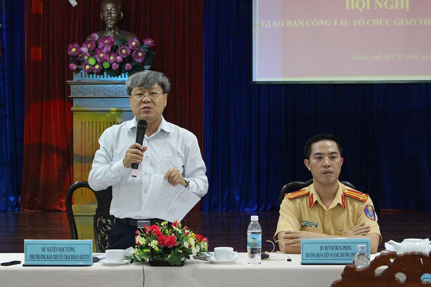 Quý III, TP.HCM không có vụ ùn tắc nào nghiêm trọng ảnh 1 Quý III, TP.HCM không có vụ ùn tắc nào nghiêm trọng ảnh 1