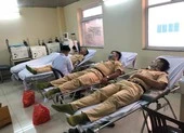 CSGT hiến máu kịp thời cứu bệnh nhân sau ca mổ