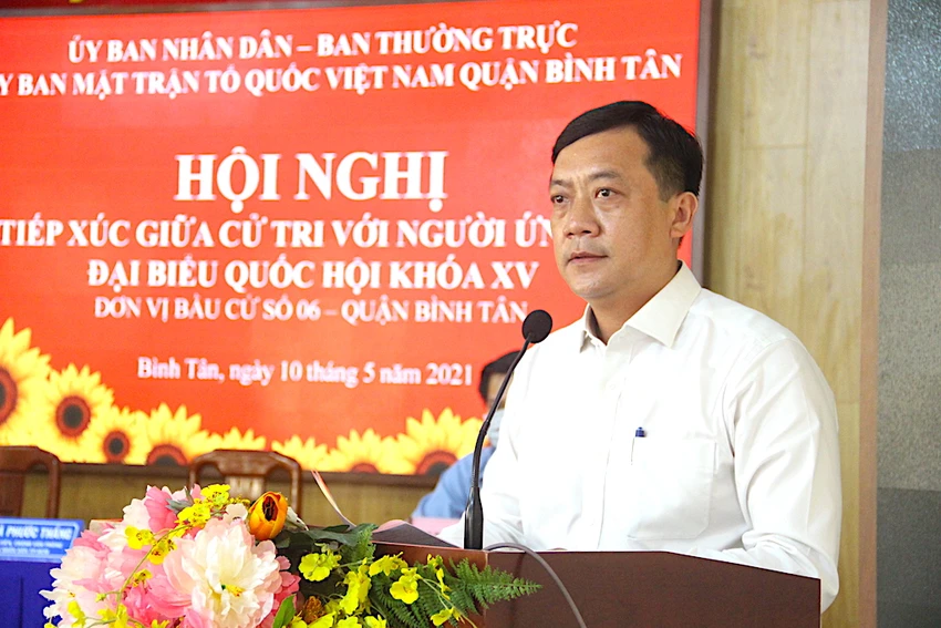 Cử tri Bình Tân: Mong hết nhiệm kỳ, đại biểu đừng mắc nợ dân ảnh 7 ung-cu-vien-binh-tan