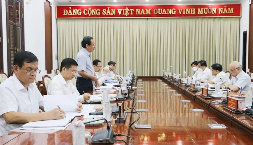 Toàn cảnh phiên họp. Ảnh: thanhuytphcm.vn Toàn cảnh phiên họp. Ảnh: thanhuytphcm.vn