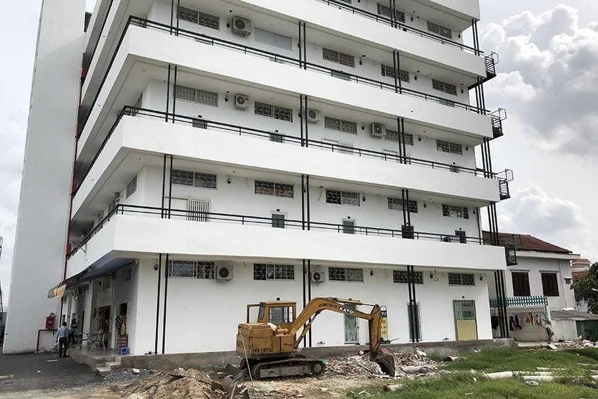 Một kiểu nhà ở riêng lẻ gắn mác chung cư mini trên địa bàn TP Thủ Đức. Ảnh minh họa: Q.H Một kiểu nhà ở riêng lẻ gắn mác chung cư mini trên địa bàn TP Thủ Đức. Ảnh minh họa: Q.H