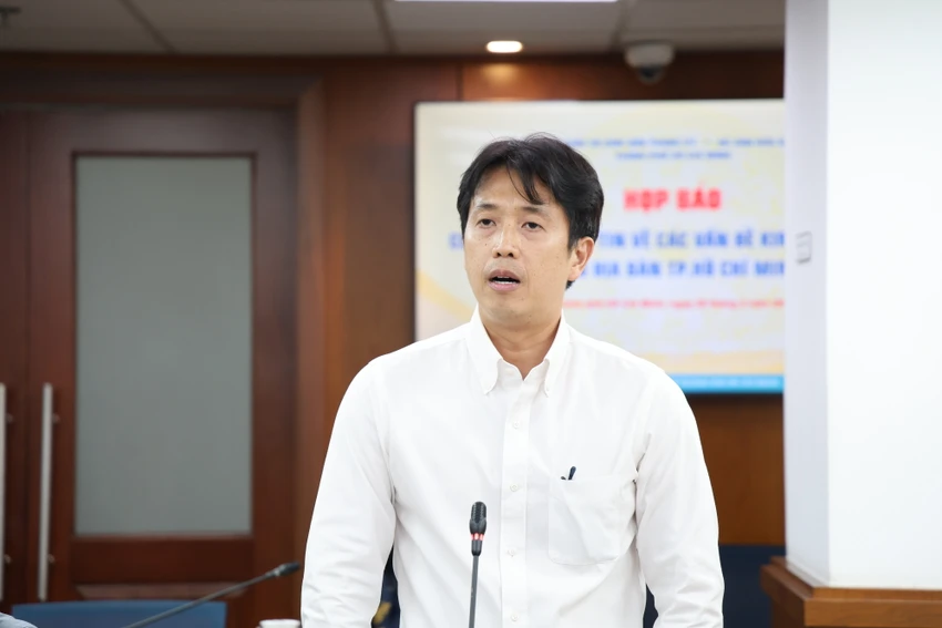 Ông Trần Ngọc Đông Quân, Trưởng phòng Phòng Quản lý Lữ hành, Sở Du lịch TP.HCM. Ảnh: LÊ THOA IMG_3070.JPG