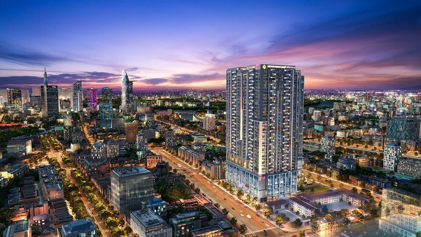Phối cảnh dự án Tổ hợp căn hộ thương mại The Grand Manhattan Phối cảnh dự án Tổ hợp căn hộ thương mại The Grand Manhattan