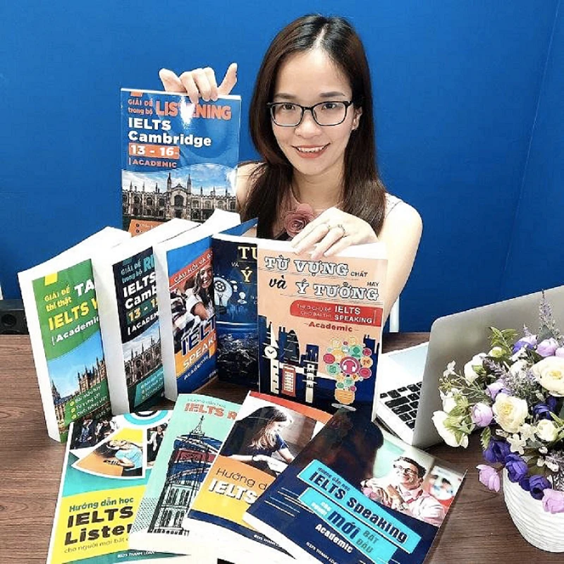 Bộ sách học IELTS do IELTS Thanh Loan tự biên soạn Bộ sách học IELTS do IELTS Thanh Loan tự biên soạn