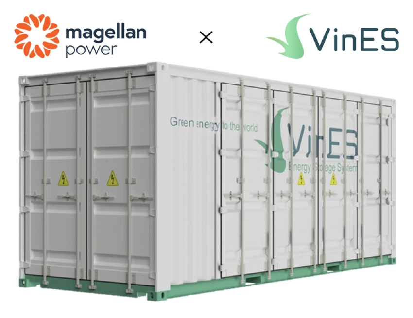 Ảnh minh họa hệ thống pin lưu trữ năng lượng VinES Ảnh minh họa hệ thống pin lưu trữ năng lượng VinES