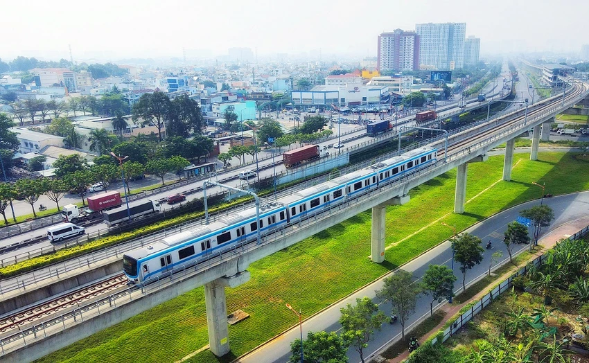 Tuyến metro số 1 Bến Thành – Suối Tiên sẽ chính thức vận hành từ cuối năm 2023 (Ảnh: Báo Thanh niên) Tuyến metro số 1 Bến Thành – Suối Tiên sẽ chính thức vận hành từ cuối năm 2023 (Ảnh: Báo Thanh niên)