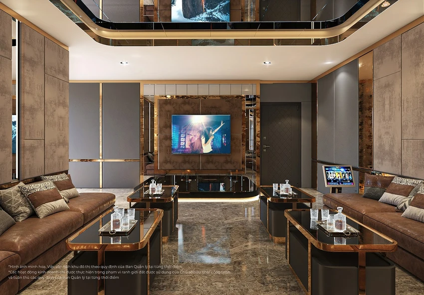 Tiện ích phòng Karaoke hiện đại phục vụ nhu cầu giải trí bất tận cho các gia đình cư dân GH1, GH6 Tiện ích phòng Karaoke hiện đại phục vụ nhu cầu giải trí bất tận cho các gia đình cư dân GH1, GH6