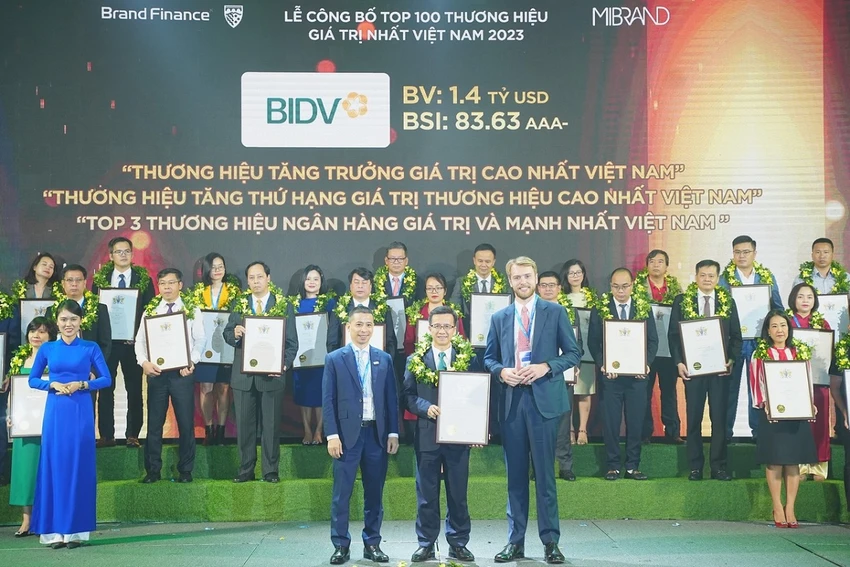BIDV - Thương hiệu có tốc độ tăng trưởng nhanh nhất Việt Nam 2023 ảnh 1 BIDV - Thương hiệu có tốc độ tăng trưởng nhanh nhất Việt Nam 2023 ảnh 1