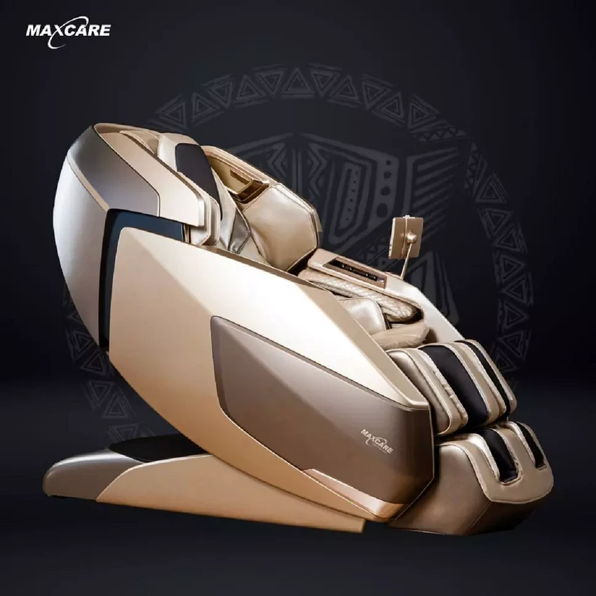 Ghế massage phi thuyền luxury Maxcare Max4D X2 đột phá con lăn động cơ kép