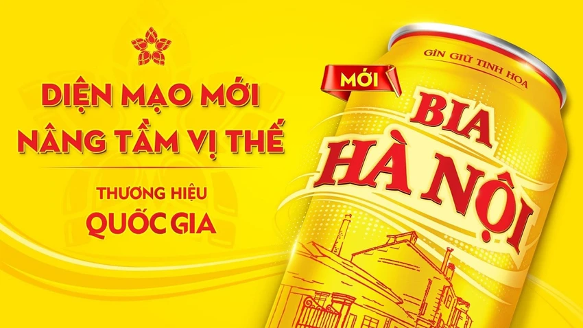 Bia Hà Nội ra mắt nhận diện thương hiệu mới Bia Hà Nội ra mắt nhận diện thương hiệu mới