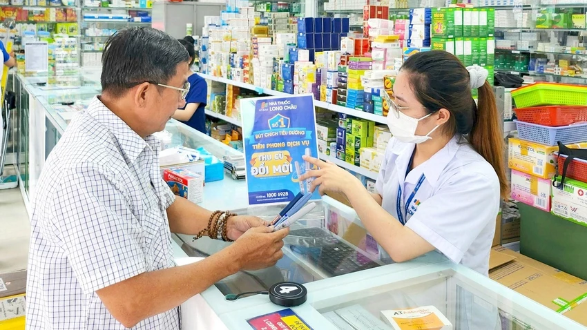 FPT Long Châu triển khai dịch vụ “Thu cũ đổi mới bút tiêm tiểu đường”.