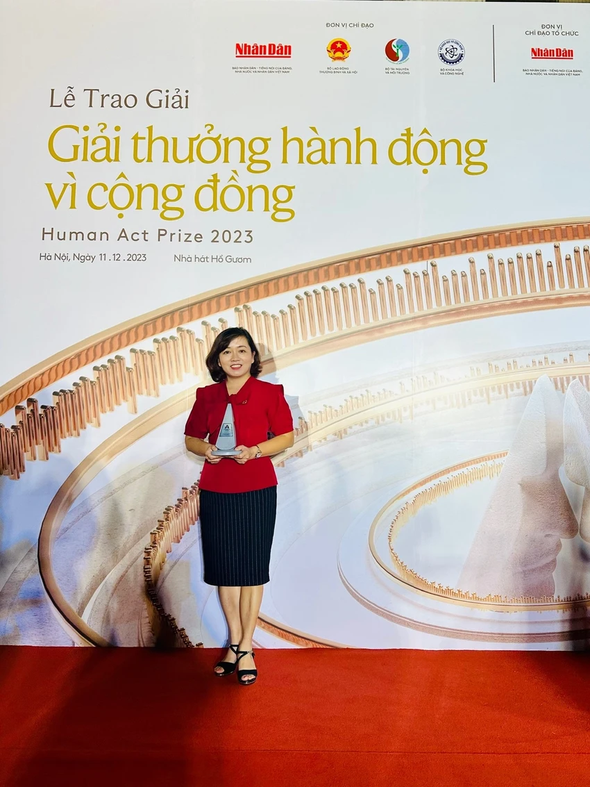 Dự án Kinh tế tuần hoàn nhựa của Unilever đạt giải thưởng Dự án bền vững tại Human Act Prize 2023