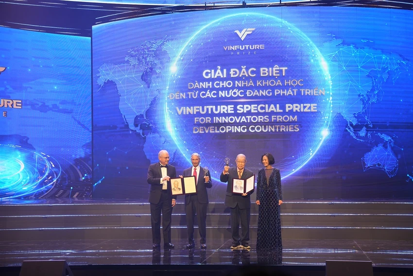 Giải thưởng VinFuture 2023 vinh danh 4 công trình khoa học 'Chung sức toàn cầu'