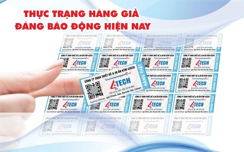 'Tem chống hàng giả' có phải là chìa khóa bảo vệ người tiêu dùng