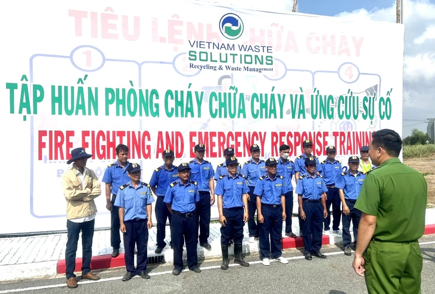 Công ty WVS-LA: Mỗi lao động là một ‘chiến sĩ’ PCCC